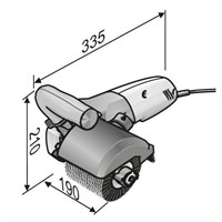 Satineringsmaskin TrinoFlex BBE14-3 Set