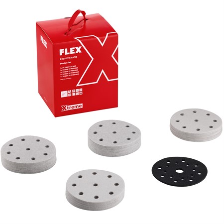 Startset slippapper 125mm