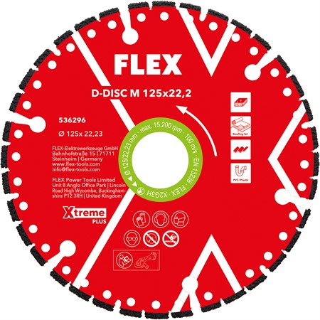 Diamantklinga MultiCut 125mm