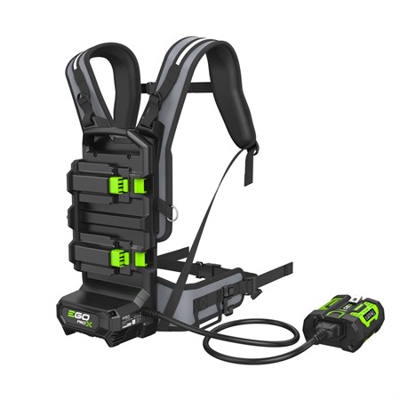 Ryggsele 2x batterier & adapter