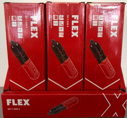 Miniskruvdragare SD7-320 4 6-pack